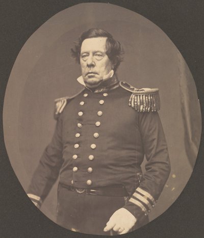 [Commodore Matthew Calbraith Perry], 1856-58. tekijältä Mathew Brady