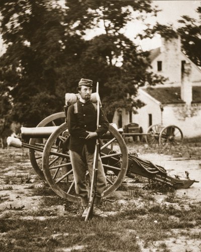 D.W.C. Arnold, sotilas unionin armeijassa, lähellä Harper