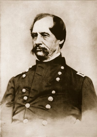 Kenraali David Hunter, 1861-65 tekijältä Mathew B. Brady