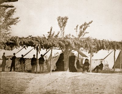 Yleinen sairaala, City Point, 1861-65 tekijältä Mathew B. Brady