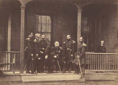 Kenraaliluutnantti Scott, Yhdysvaltain armeijan ja esikunnan päällikkö, 6. syyskuuta 1861. tekijältä Mathew Brady