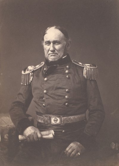 Kenraalimajuri David E. Twiggs, n. 1859. tekijältä Mathew Brady