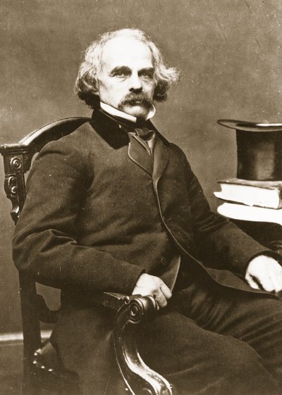 Nathaniel Hawthorne (syväpaino) tekijältä Mathew B. Brady