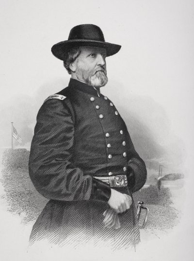 Kenraali George Henry Thomasin (1816-70) muotokuva tekijältä Mathew B. Brady