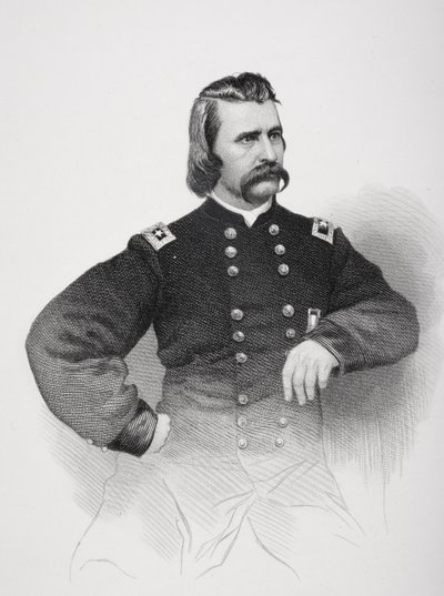 John Alexander Loganin (1826-86) muotokuva (litho) tekijältä Mathew B. Brady