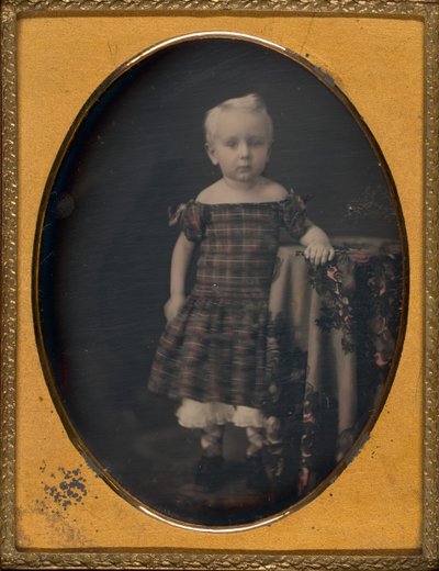 Nimetön lapsen muotokuva, 183960. tekijältä Mathew Brady