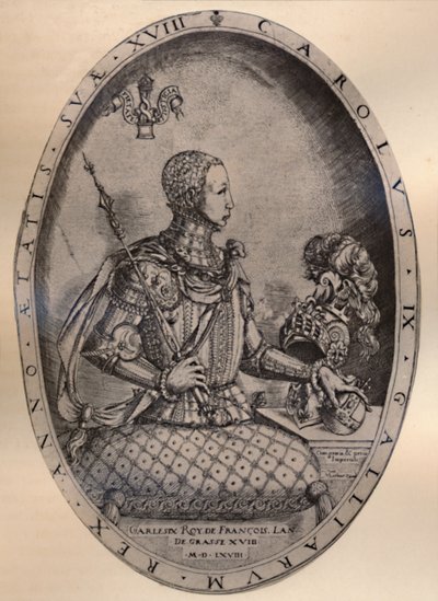 Kaarle IX, Ranskan kuningas, 1568 1894 tekijältä Mathias Zundt