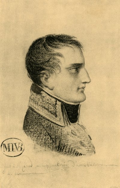 Napoleon ensimmäisenä konsulina, 1803 tai 1804, 1921. tekijältä Mathieu Van Brée