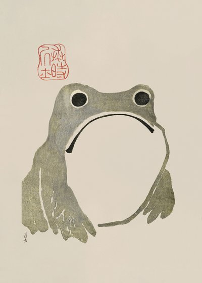 Grumpy Frog I - Alkuperäinen tekijältä Matsumoto Hoji