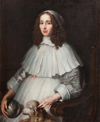Anna Margareta von Haugwitz n. 1650 tekijältä Mattaus the Younger Merian