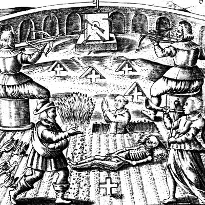 Basil Valentinen kahdeksas avain, Basil Valentinen teoksesta Von dem große Stein Uhralten, Strasbourg, 1651 tekijältä Mattaus the Younger Merian