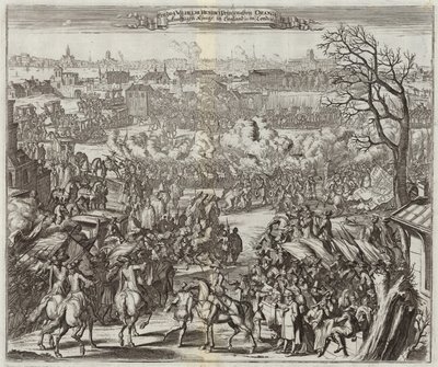 William II, Orangen prinssi ja Englannin kuningas tekijältä Mattaus the Younger Merian