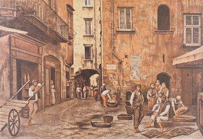 Italia, Napoli, Piazzetta di Porto, kirjoittanut Matteo Zampella tekijältä Matteo Zampella
