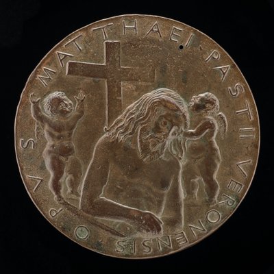 Kristus haudassa [käänteinen], 14461450. tekijältä Matteo di Andrea de Pasti
