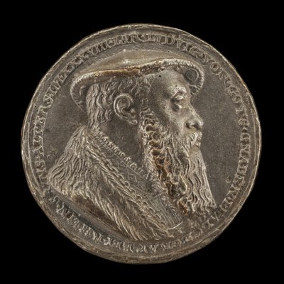 Ludwig X, 1495-1545, Baijerin herttua 1514 [kannepuoli], 1535. tekijältä Matthes Gebel
