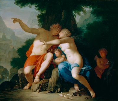 Venus ja Adonis tekijältä Mattheus Terwesten