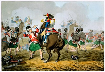 Waterloon taistelu, 1815 1817 tekijältä Matthew Dubourg