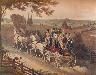 Lavavalmentaja, 1822 tekijältä Matthew Dubourg