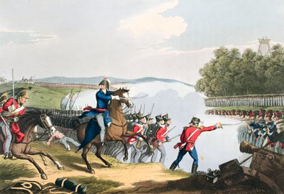 "Waterloon taistelu, jonka Wellingtonin herttua päätti", 1815 1816 tekijältä Matthew Dubourg