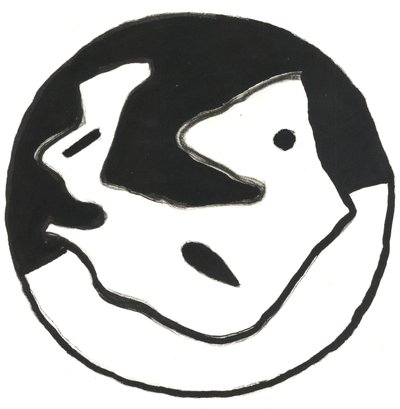 Du Serie Glyphes 11, 2017 (intialainen muste) tekijältä Matthew Hilton