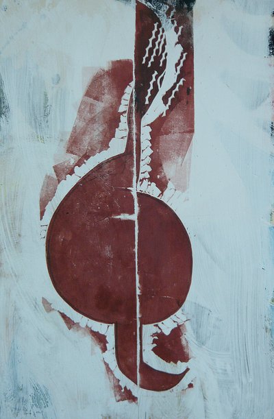 cleff, 2009 (monoprint) tekijältä Matthew Hilton