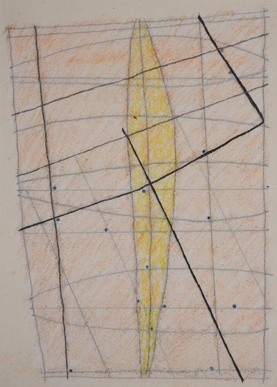 tikku kaavio 3, 2014 (akvarelli värikynä) tekijältä Matthew Hilton