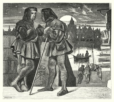 Salaisen tuomioistuimen ilmestys (kaiverrus) tekijältä Matthew James (attr. to) Lawless