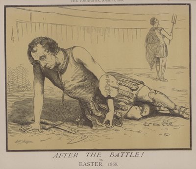 Taistelun jälkeen! tai pääsiäinen 1868 (väri litho) tekijältä Matthew