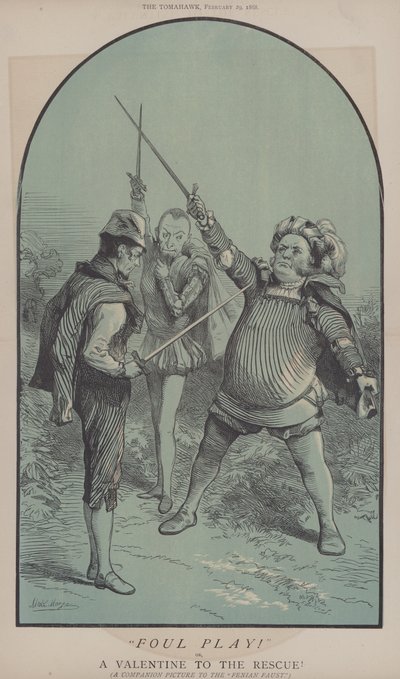 Henkirikos! tai, Valentine to the Rescue (väri litho) tekijältä Matthew