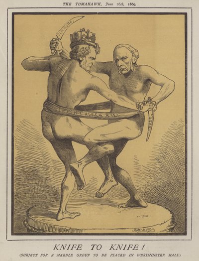 Veitsestä veitseen! (väri litho) tekijältä Matthew