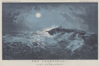 Hylätyt! tai, Tory Seamanship (väri litho) tekijältä Matthew