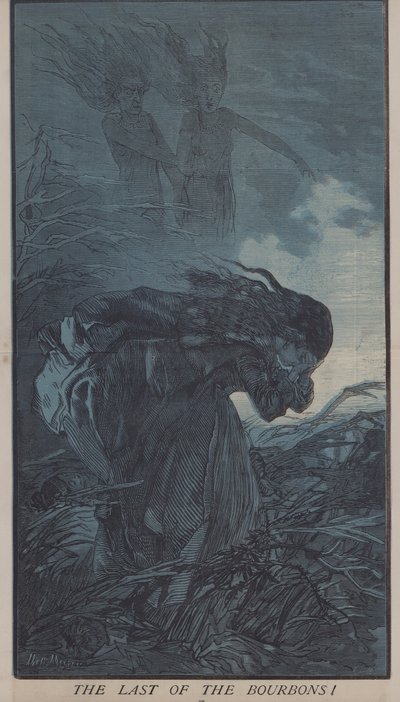 Viimeinen Bourboneista! (väri litho) tekijältä Matthew