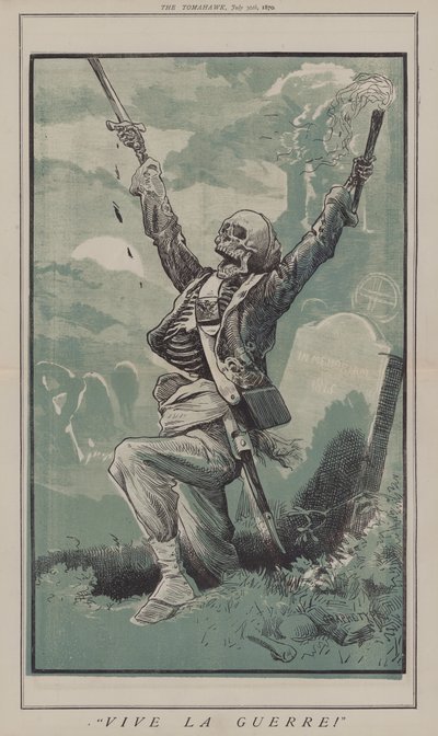 Eläköön sota! (väri litho) tekijältä Matthew