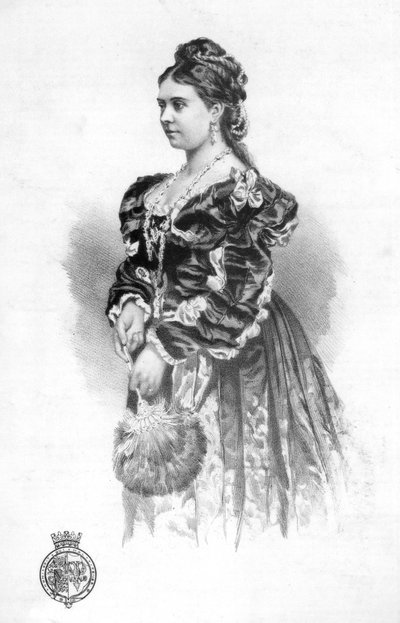 Saksan kruununprinsessa, 1877 tekijältä Matthews and Son