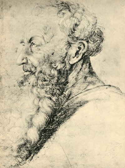 Guido Guersin muotokuva, 1513-1515, 1943. tekijältä Matthias Gruenewald