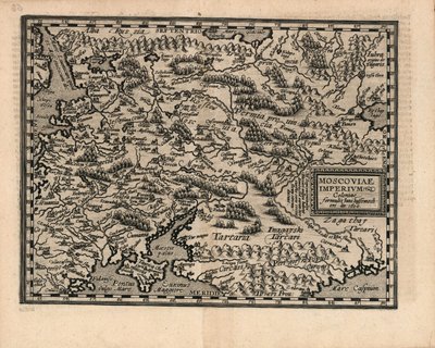 Moskovan valtakunta, 1600 tekijältä Matthias Quad