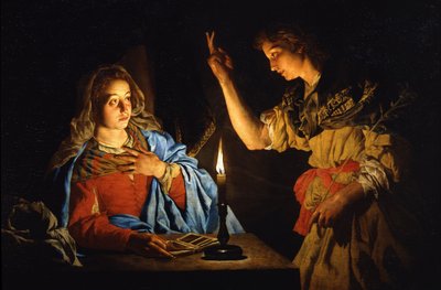 Ilmoitus, 1600-luvun alku. tekijältä Matthias Stomer