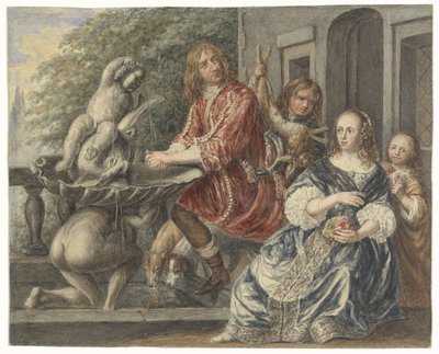 Cornelis de Wit ja hänen perheensä tekijältä Matthijs Maris