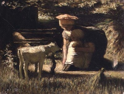 Tutustuminen (The Little Goat) tekijältä Matthijs Maris