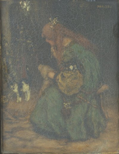 Haaveilu, 1875. tekijältä Matthys Maris
