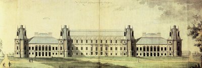 Tsaritsynon palatsi, n. 1796 tekijältä Matvey Fyodorovich Kazakov