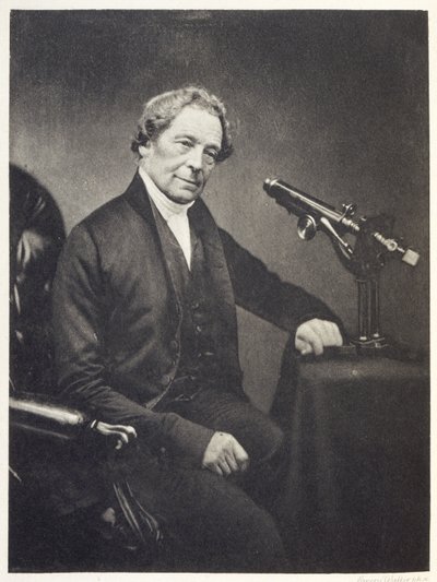 Joseph Jackson Lister, englantilainen viinikauppias ja amatöörimikroskooppi, 1830-luku tekijältä Maull and Co