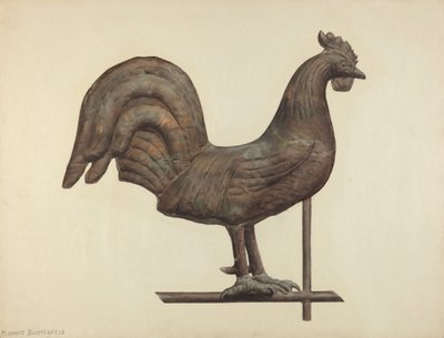 Weather Vane Finial, c. 1938. tekijältä Maurice Blumenfeld