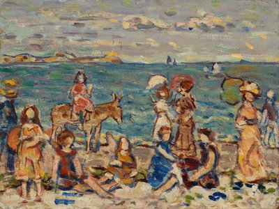 Rannalla tekijältä Maurice Brazil Prendergast