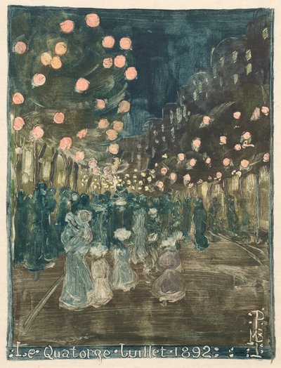 Bastilian päivä tekijältä Maurice Brazil Prendergast