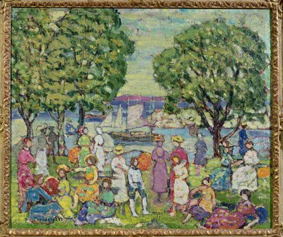 Gloucesterin satama tekijältä Maurice Brazil Prendergast