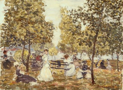 Park by the Sea tekijältä Maurice Brazil Prendergast