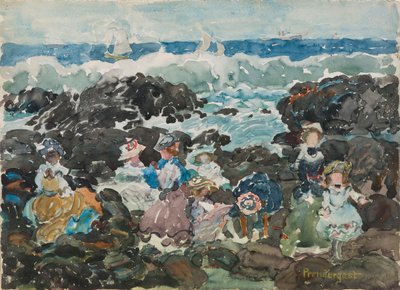 Surffaa, Cohasset tekijältä Maurice Brazil Prendergast