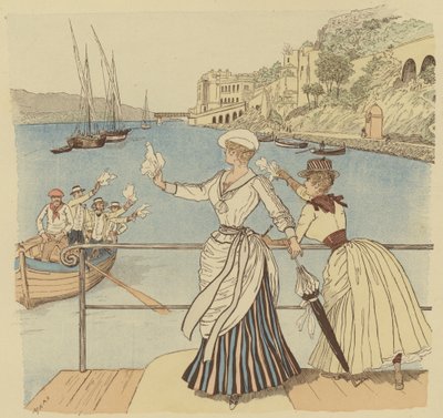 Monte Carlo, jäähyväiset kalastajille tekijältä Maurice Charles Mathieu Bonvoisin