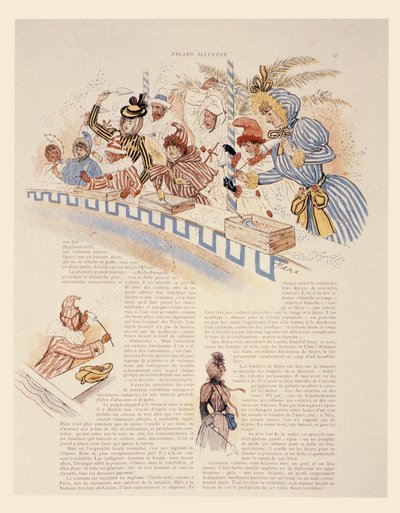 Nizzan karnevaalit, 1894 tekijältä Maurice Charles Mathieu Bonvoisin